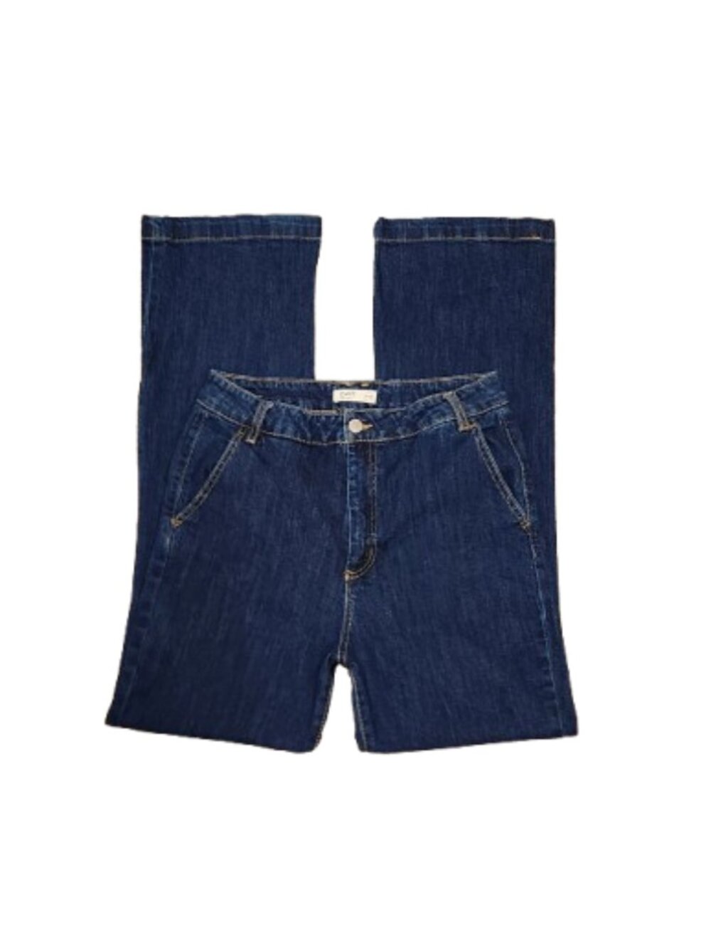 Oat New York Denim High-Rise Straight Leg Jeans   (Size: 10/30)